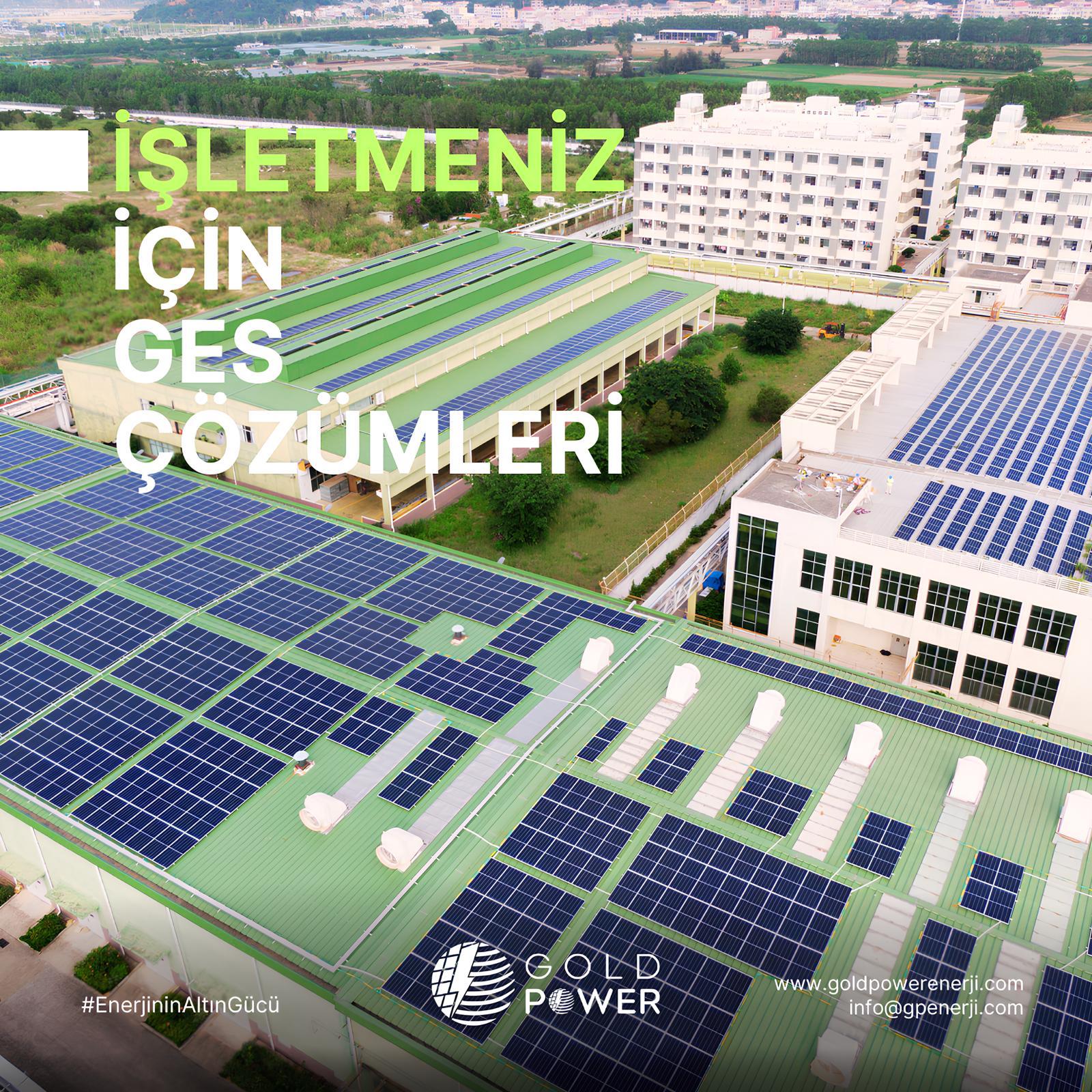 ÇATI UYGULAMALI GES PROJELERİ