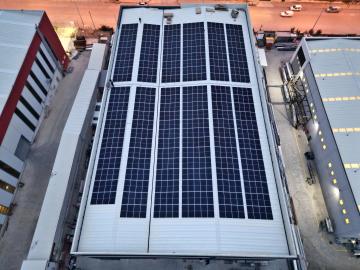 KOCAMAN 300,3KWP ÇATI GES PROJESİ