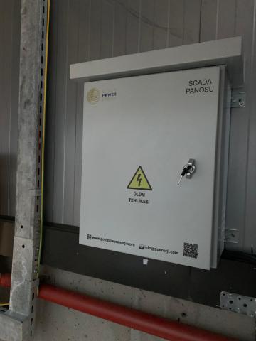 ÖZGÜR KROMAL 159,705kWp ÇATI GES EDAŞ SCADA ENTEGRASYONU